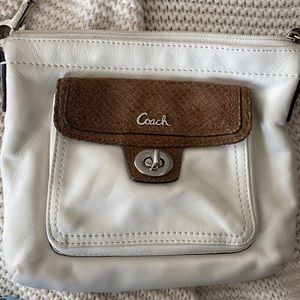Coach Leather Crossbody with matching wallet